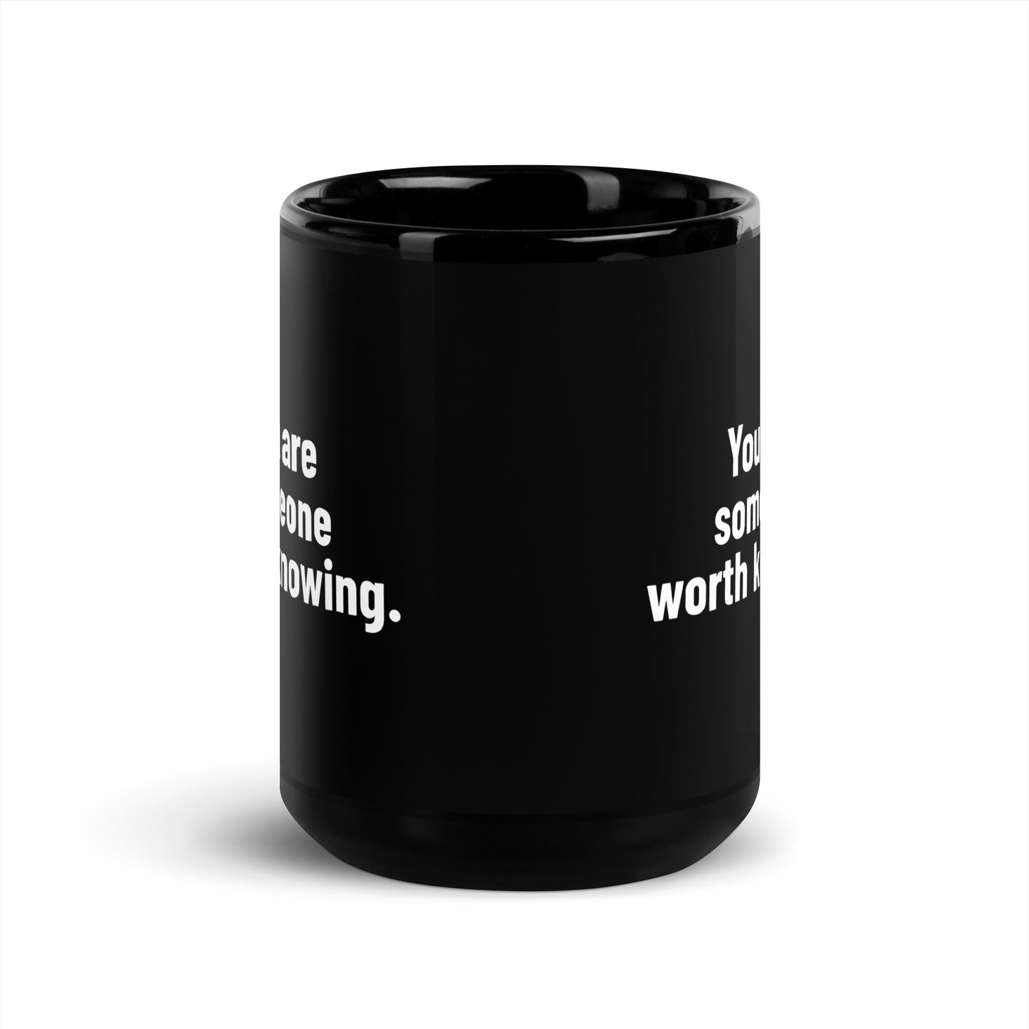 Black Glossy Mug